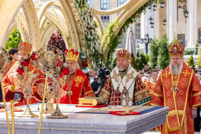 Епископ Ялтинский Нестор принял участие в торжественных богослужениях в День крещения святого равноапостольного великого князя Владимира с его дружиной в Херсонесе