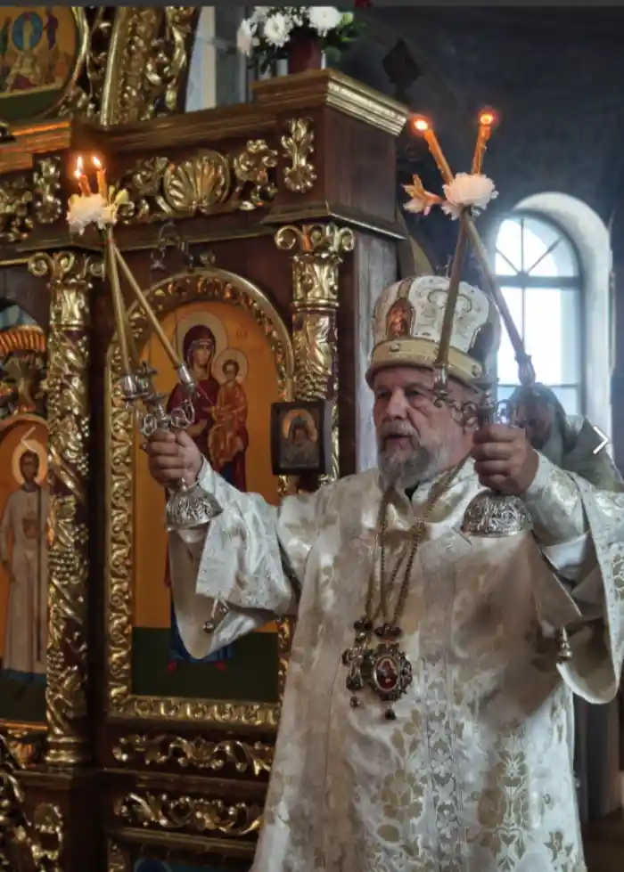 Епископ Ялтинский Нестор возглавил воскресную Божественную Литургию в день памяти святых равноапостольных Кирилла и Мефодия