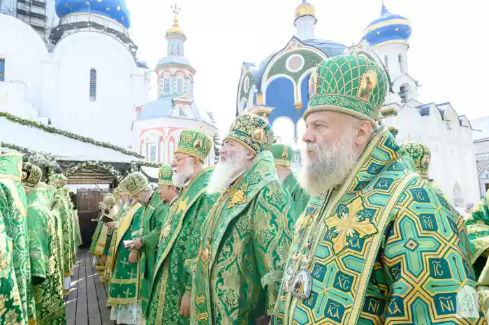 Епископ Нестор сослужил Святейшему Патриарху Московскому и всея Руси Кириллу Божественную Литургию в Троице-Сергиевой Лавре.